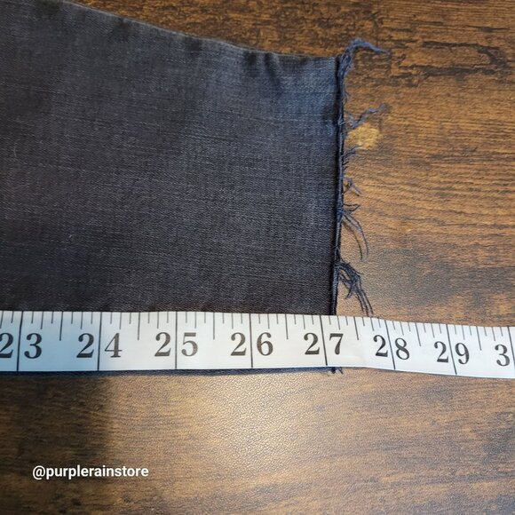 Madewell Jeans 26 Curvy Skinny High Rise Tummy Control Black Sea Wash H6389 NWT - Picture 13 of 15